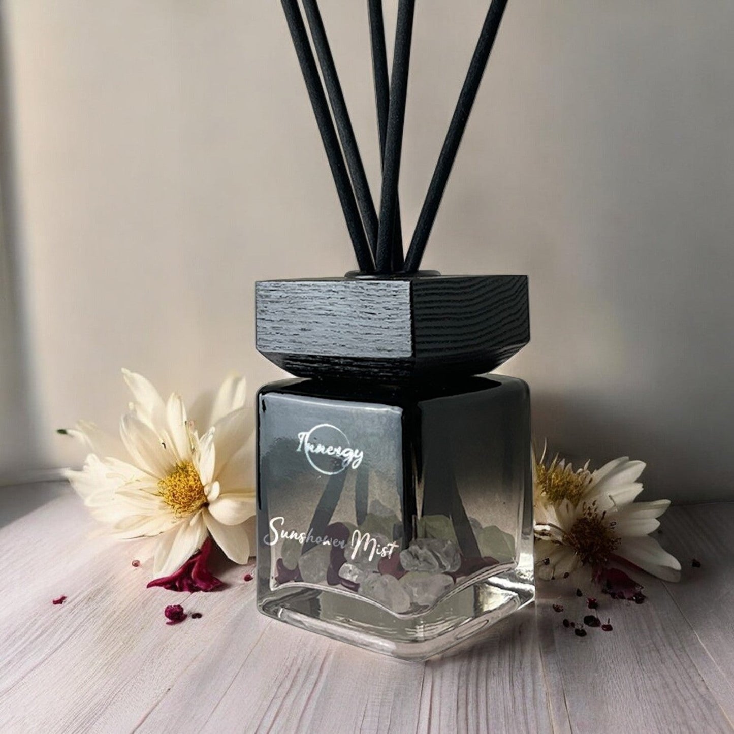 Sunshower Mist Crystal-Enhanced Reed Oil Diffuser, 100ml - Tampa Home & Garden Store
