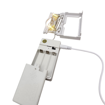 Super Bright Yellow 24 LED Light String for Villages - Tampa Home & Garden Store