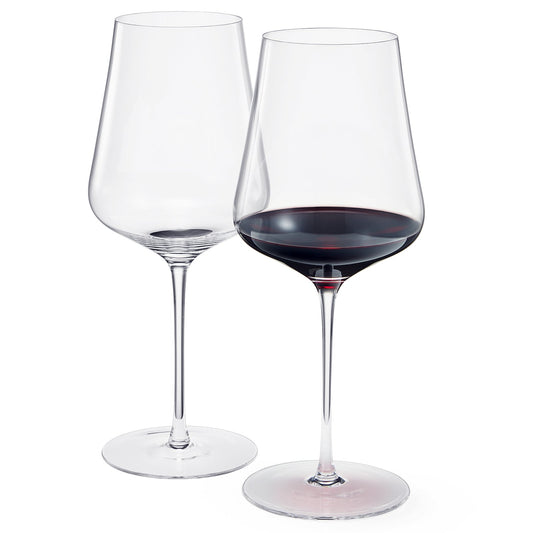 Set Of Two Classica Stemmed Wine Glasses Pair