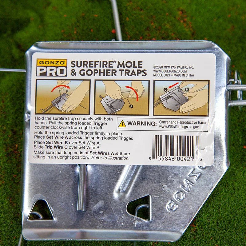 SureFire Gopher Trap - Tampa Home & Garden Store