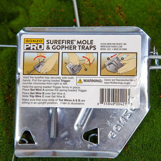 SureFire Gopher Trap - Tampa Home & Garden Store