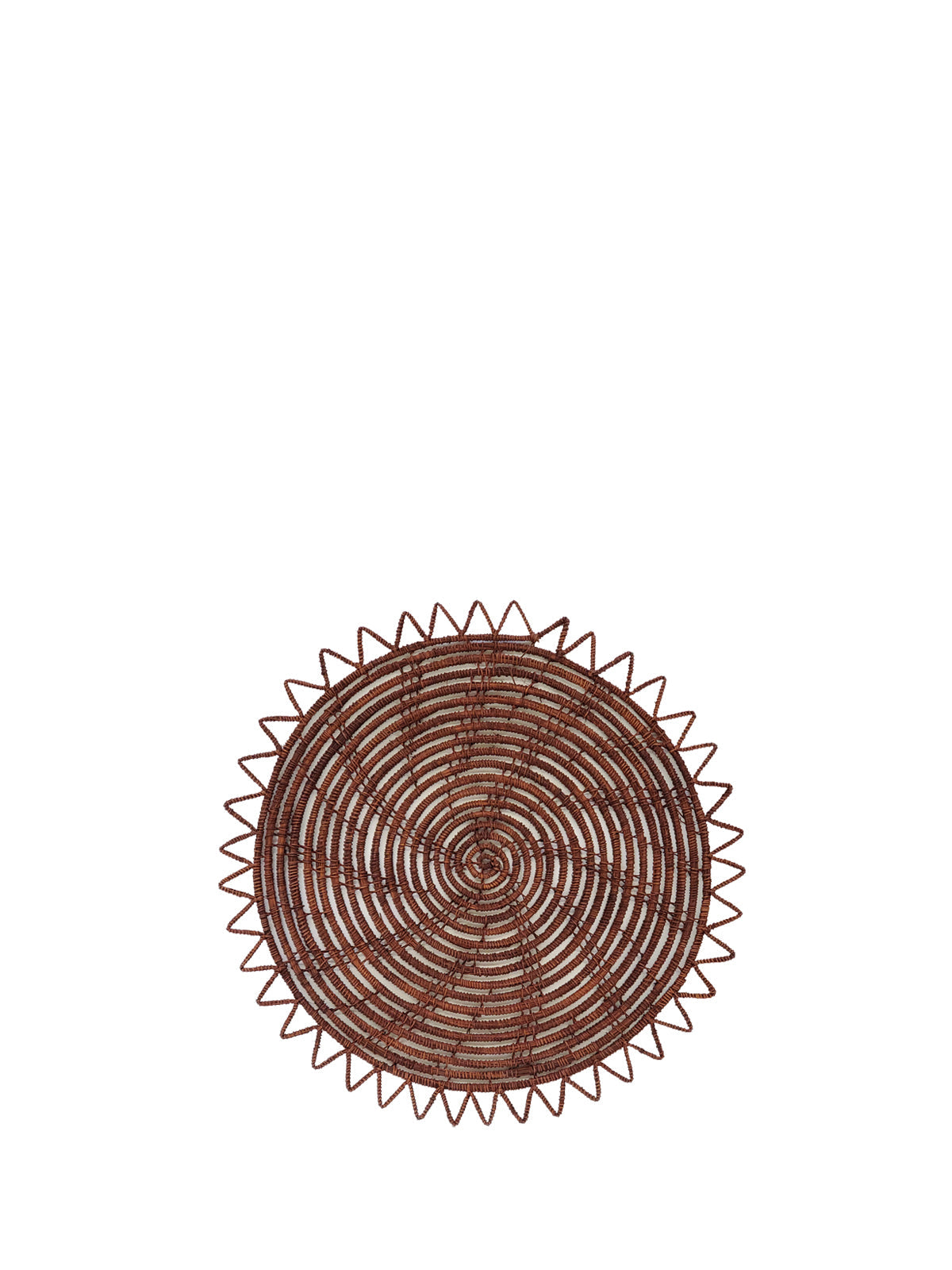 Surya Woven Palm Fiber Placemat - Brown (Set of 2) - Tampa Home & Garden Store