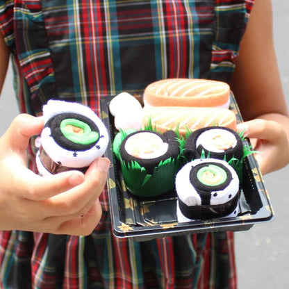 Delicious Sushi Novelty Socks and Gift Box Set