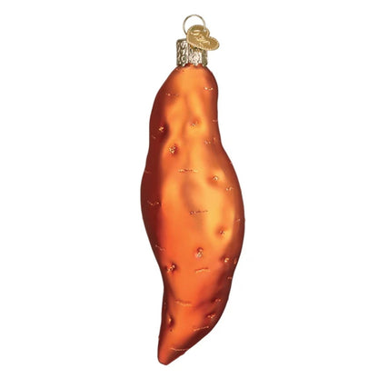 Sweet Potato Glass Ornament - Tampa Home & Garden Store
