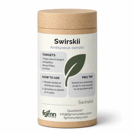 Frascos de tratamiento para Amblyseius swirskii