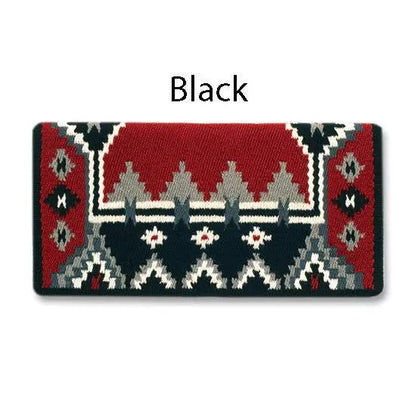 Mayatex Enchanted Pines Grey Wool saddle blanket for tack on Tampa Home & Garden Store