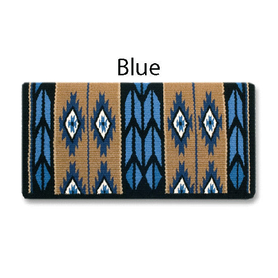 Mayatex 1466-2 Flying Eagle Chocolate Wool Saddle Blanket CHOCOLATE