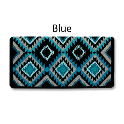 1467-4 Cactus Flower 40X34 NEW ZEALAND WOOL SADDLE BLANKET