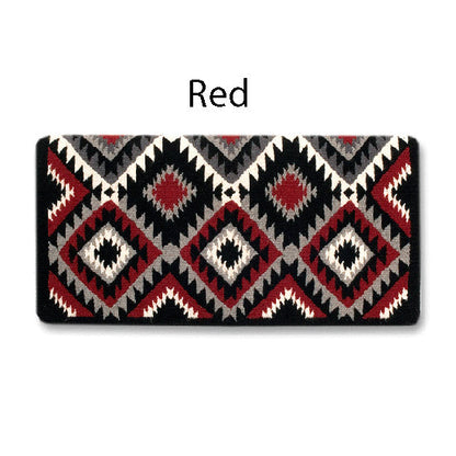 1467-4 Cactus Flower 40X34 NEW ZEALAND WOOL SADDLE BLANKET