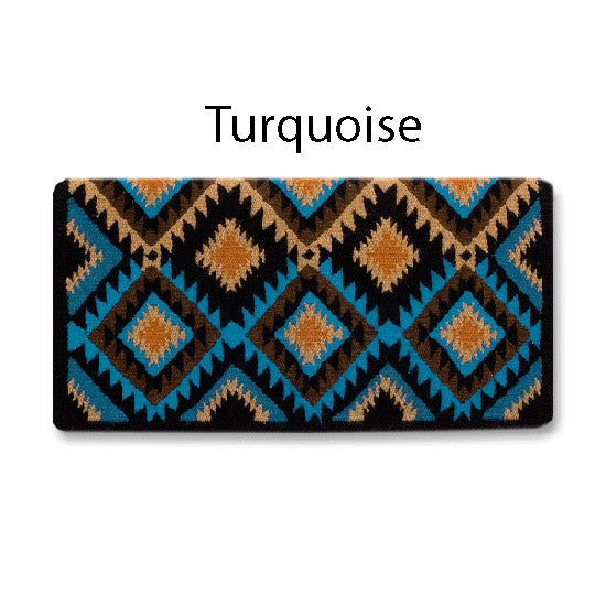 1467-4 Cactus Flower 40X34 NEW ZEALAND WOOL SADDLE BLANKET