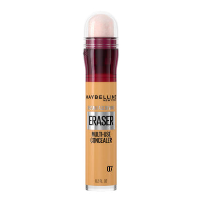 Concealer Maybelline Instant Age Rewind Eraser, orange tube with silver ERASER label, shade 07 on Tampa Home & Garden Store
