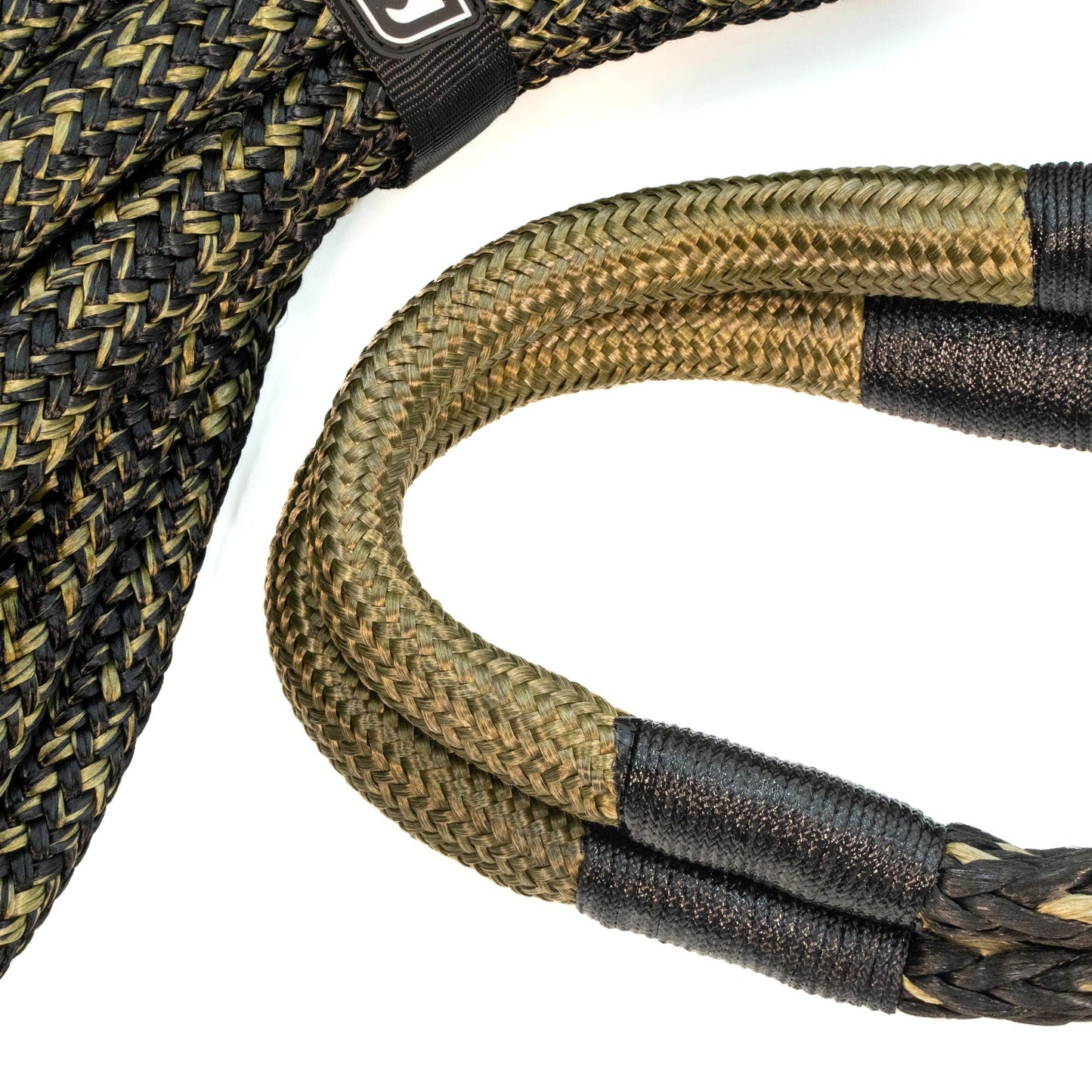 TAC 4x4 Vehicle Recovery Rope & Soft Shackle Combo with braided tow straps by Carbon Offroad USA on Tampa Home & Garden Store