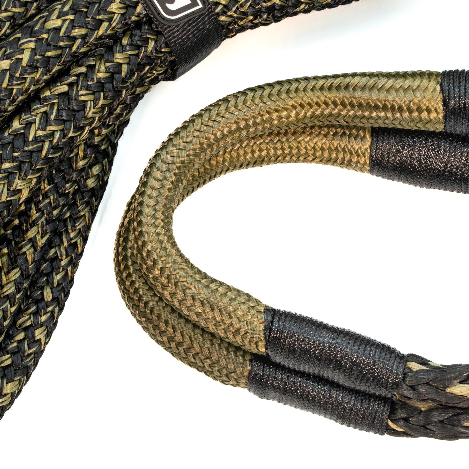 TAC 4x4 Vehicle Recovery Rope & Soft Shackle Combo with braided tow straps by Carbon Offroad USA on Tampa Home & Garden Store