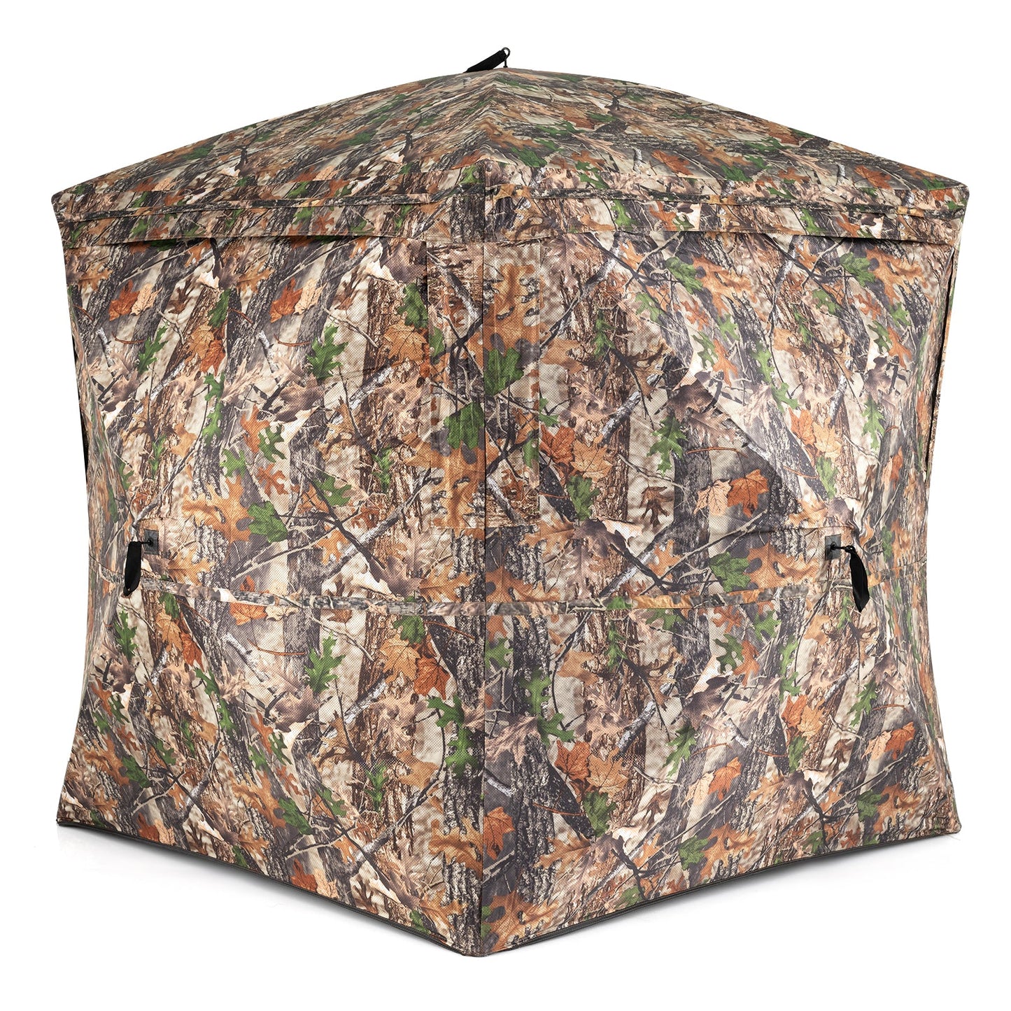 270° See-Through Hunting Blind Tent in camouflage, GemGear with silent magnetic door on Tampa Home & Garden Store