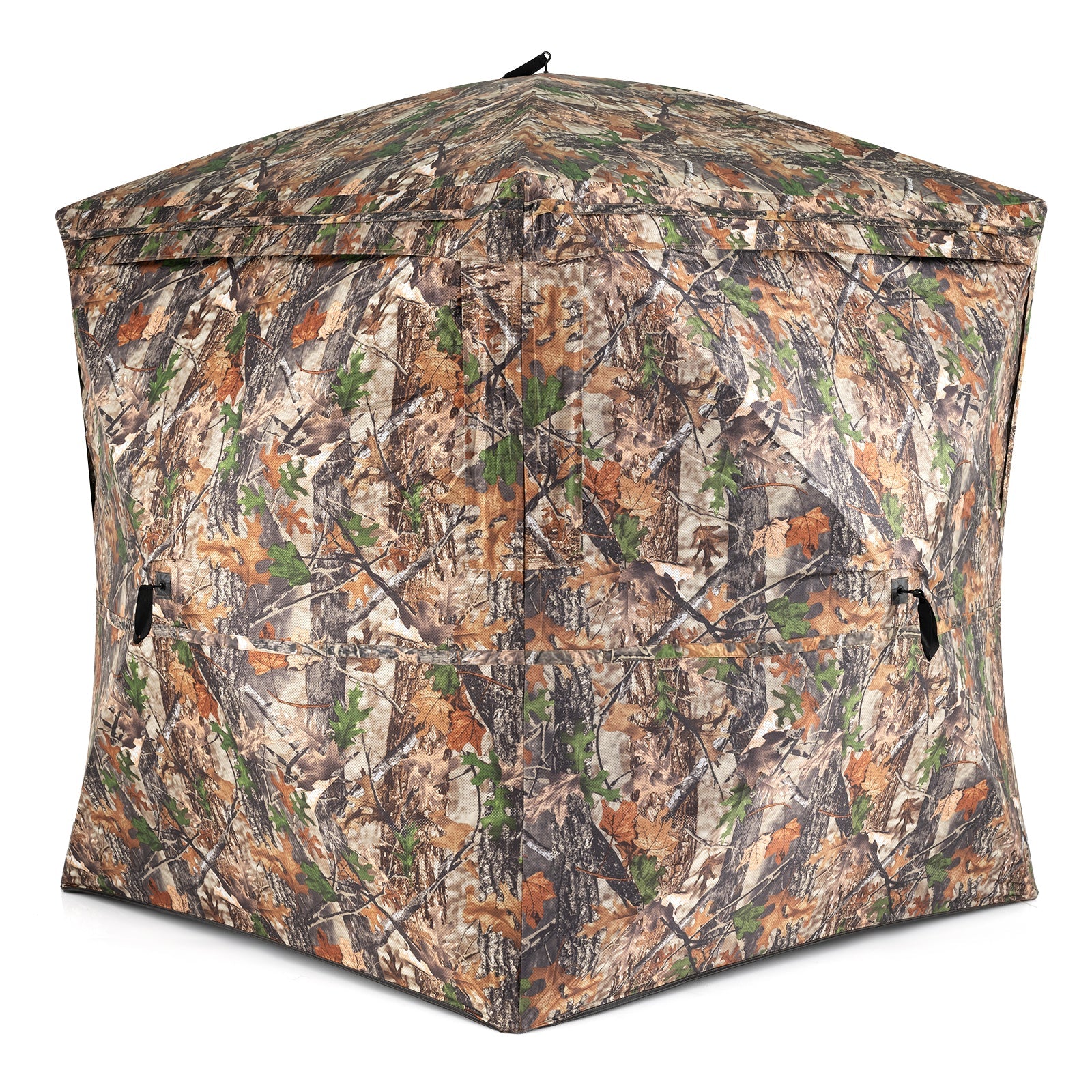 270° See-Through Hunting Blind Tent in camouflage, GemGear with silent magnetic door on Tampa Home & Garden Store