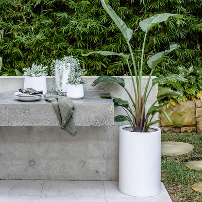 The Loob Tall Planter | Slim Contemporary Column Pot