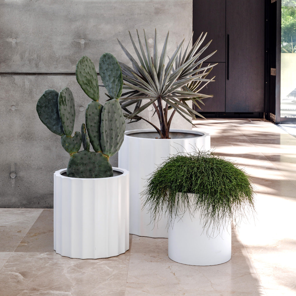 The Ripple Statement Planter | Unique Architectural Pot