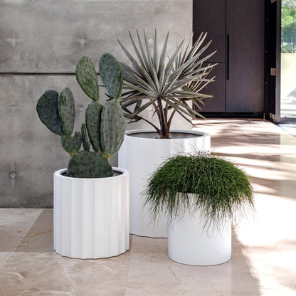 The Ripple Statement Planter | Unique Architectural Pot