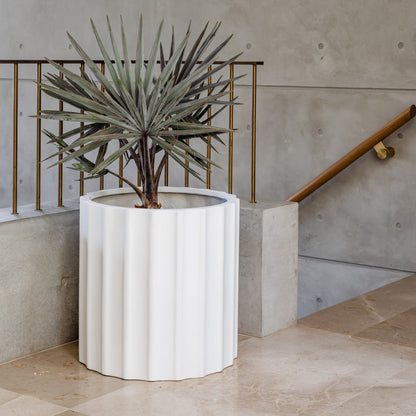 The Ripple Statement Planter | Unique Architectural Pot