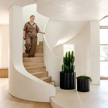 The Ripple Statement Planter | Unique Architectural Pot