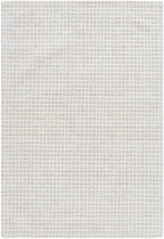 Anahid Bone Area Rug Clearance by Boutique Rugs beige grid-patterned rug on Tampa Home & Garden Store
