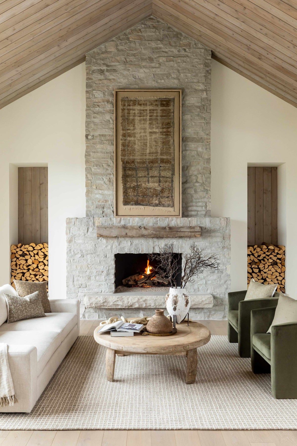 Anahid Bone Area Rug - Clearance by Boutique Rugs, bone-colored woven rug for living room on Tampa Home & Garden Store