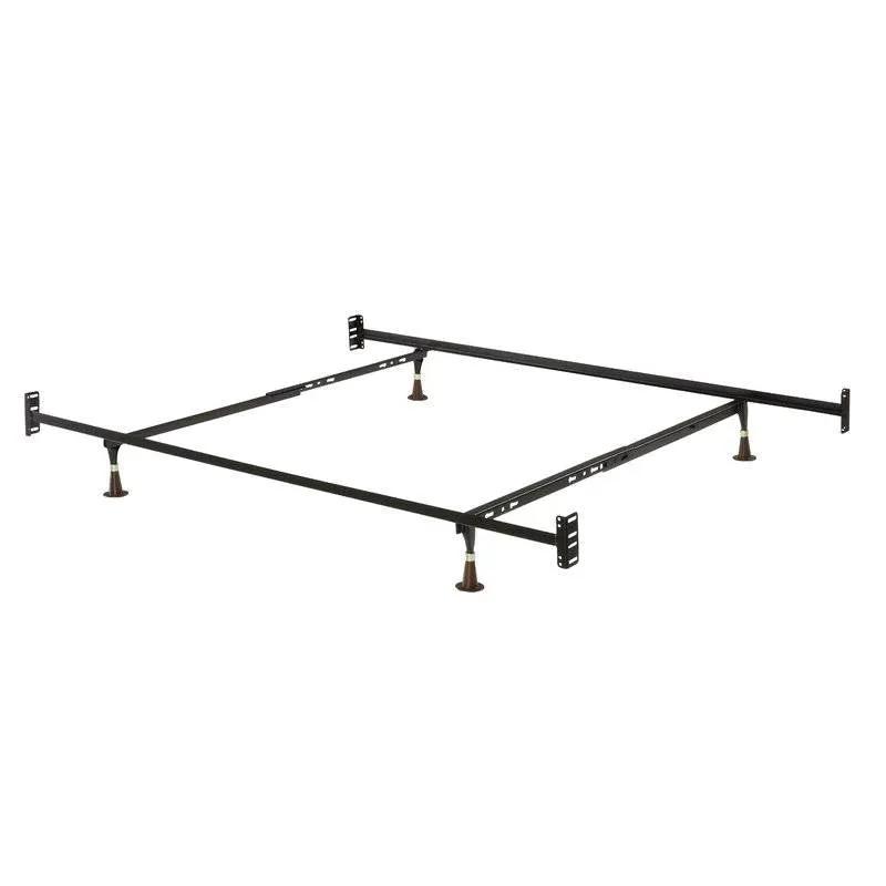 Twin/Full 10-inch high metal bed frame with head/foot brackets black HomePacific on Tampa Home & Garden Store