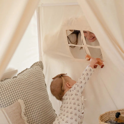 Tiny Land Kids Tent - Large Cozy White Play House by Tiny Land INC, Play Tents on Tampa Home & Garden Store