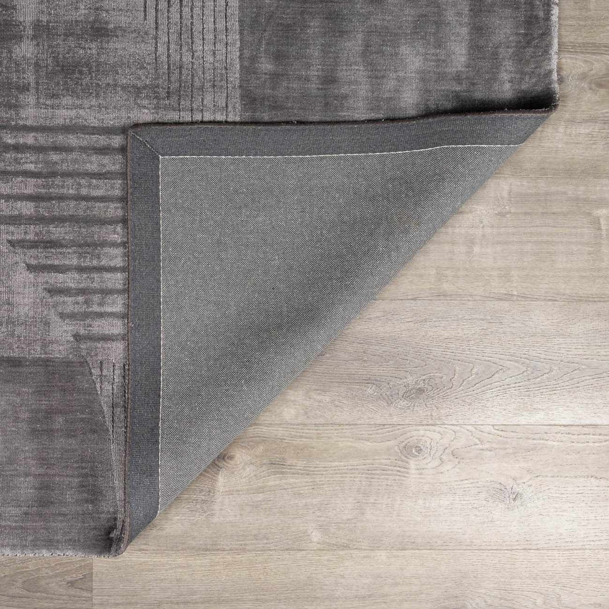 Tjode Hand Loomed Area Rug gray charcoal Boutique Rugs clearance on Tampa Home & Garden Store