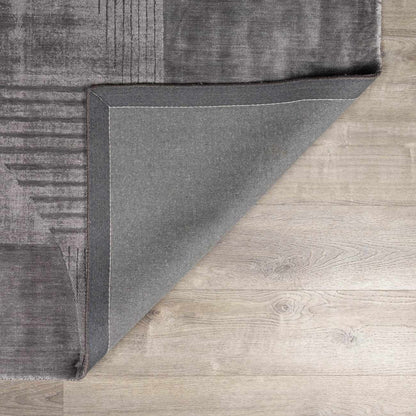 Tjode Hand Loomed Area Rug gray charcoal Boutique Rugs clearance on Tampa Home & Garden Store