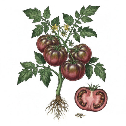 TOMATO Seeds, Cherokee Purple - Tampa Home & Garden Store