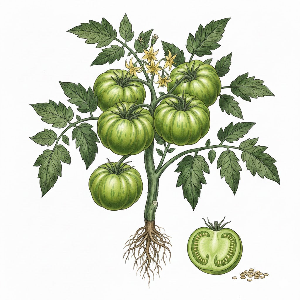 TOMATO Seeds, Green Zebra - Tampa Home & Garden Store