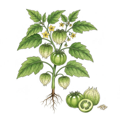 TOMATO Seeds, Tomatillo Verde - Tampa Home & Garden Store