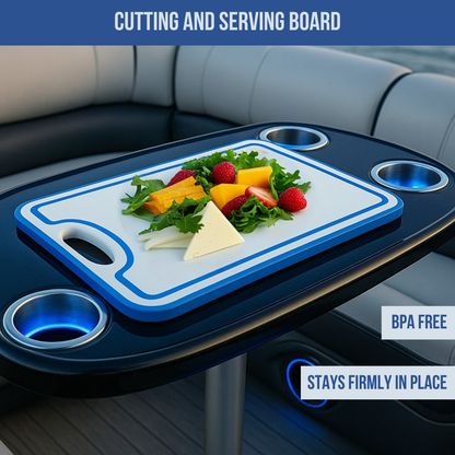 US Made HDPE Cutting Board For Boats and Counters