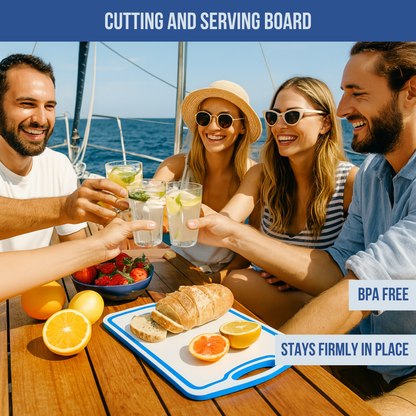 US Made HDPE Cutting Board For Boats and Counters