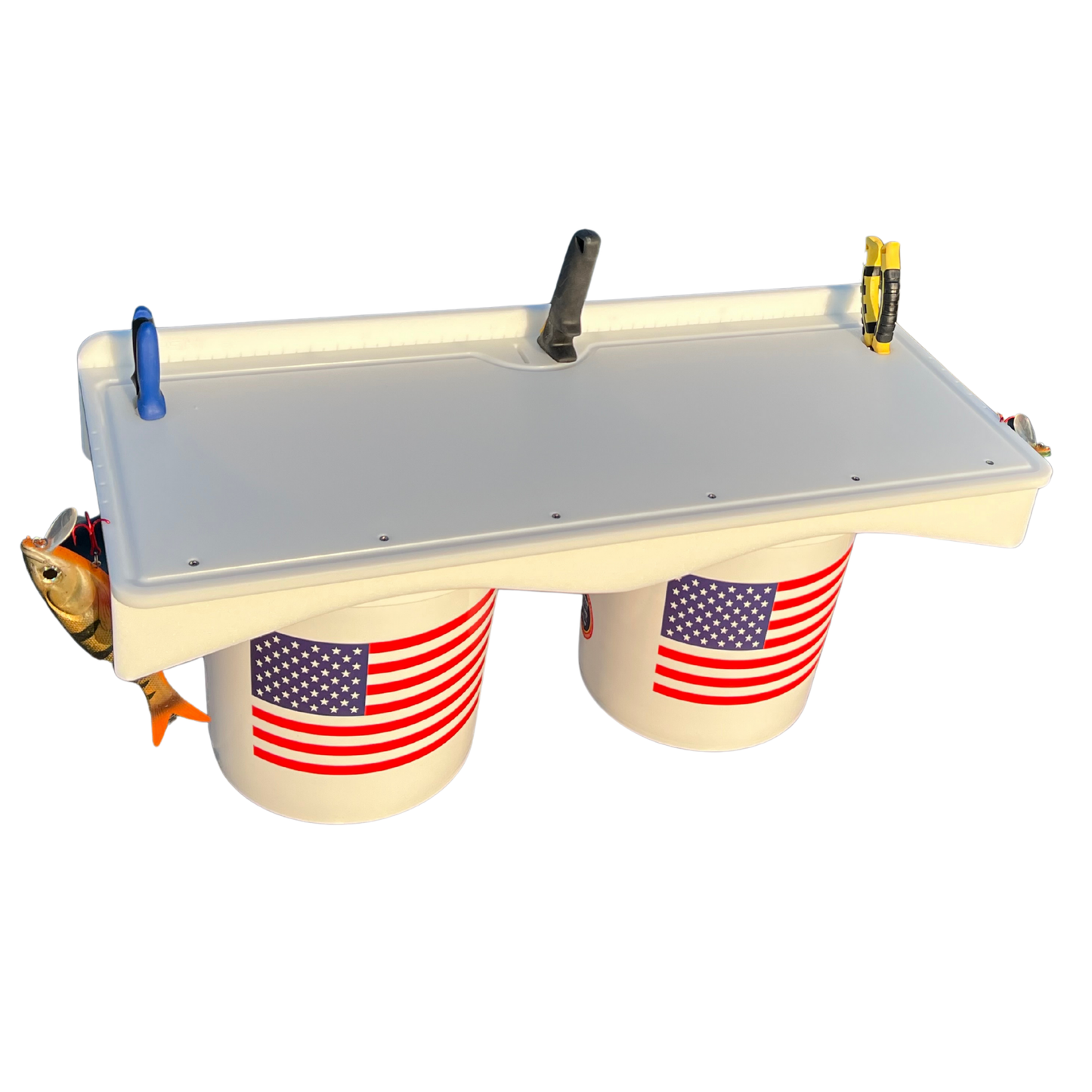 Premium Double Bucket Fillet Table Cutting Board
