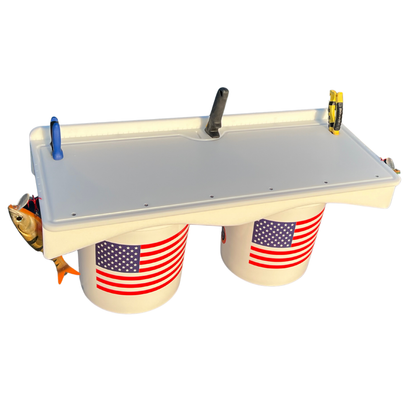 Premium Double Bucket Fillet Table Cutting Board