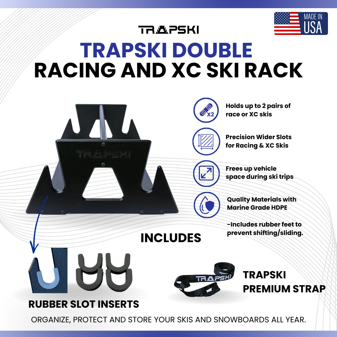 TRAPSKI DOUBLE Wide Stance Snowboard Rack - Tampa Home & Garden Store