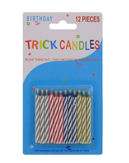 TRICK Spiral Cake Candles - 12 pack - Tampa Home & Garden Store
