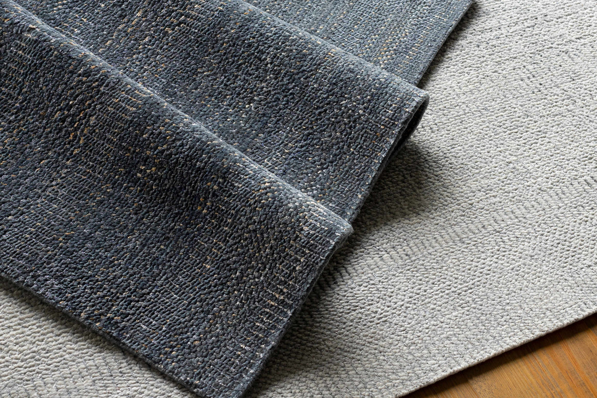 Ocate Gray Wool Area Rug Boutique Rugs, charcoal gray with speckled texture, clearance on Tampa Home & Garden Store
