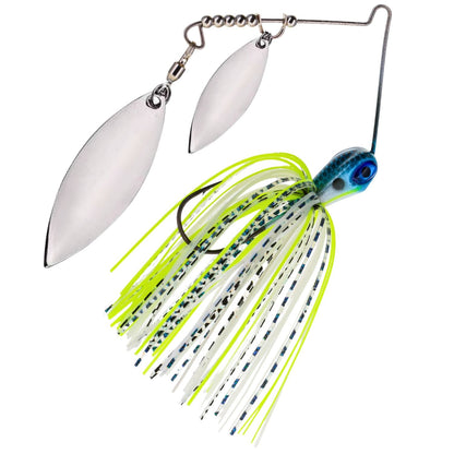 Jigs de spinnerbait de doble hoja de sauce de tungsteno Reaction Tackle (paquete de 2) - Nuevo