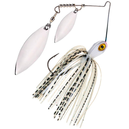 Jigs de spinnerbait de doble hoja de sauce de tungsteno Reaction Tackle (paquete de 2) - Nuevo
