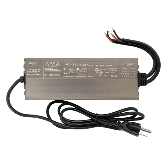 TSD360 DC 360W 12V Low Voltage Transformer IP67 30 Amp