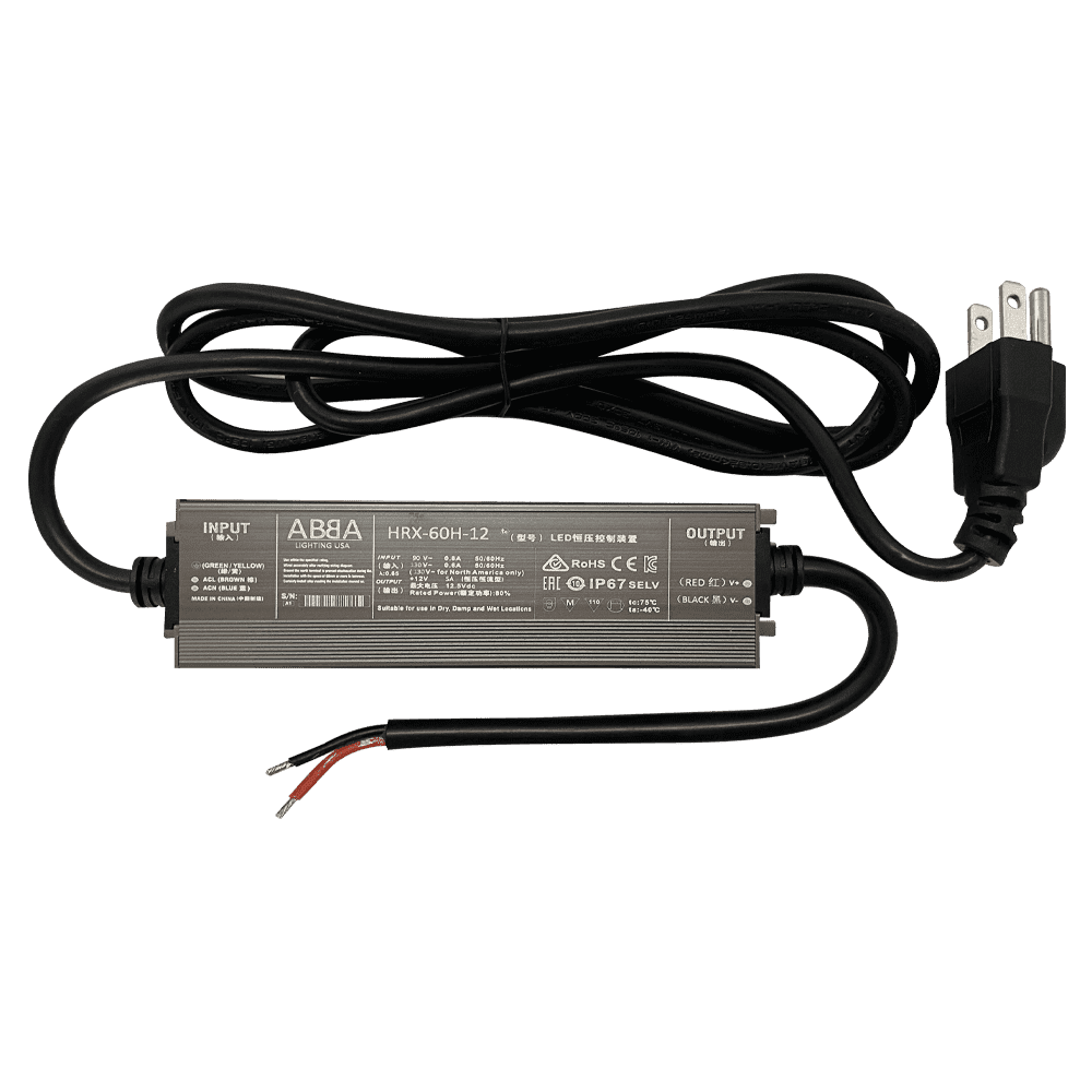 TSD60 DC 60W 12V Low Voltage Transformer IP67 5 Amp - Tampa soil911.com