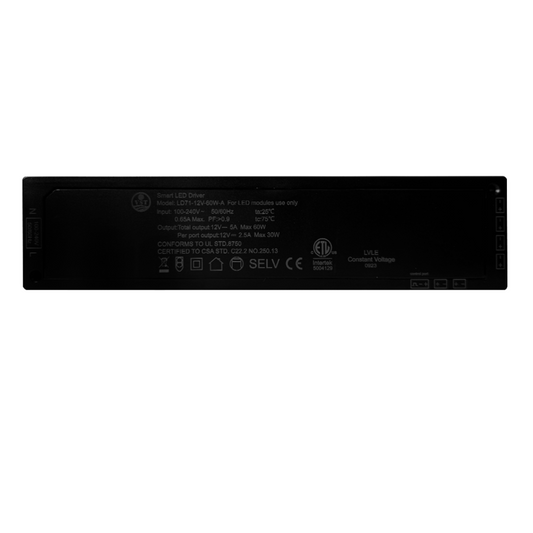 TSDC60 –  Heavy Duty 12V DC 60W Transformer for LED Modules - Tampa soil911.com