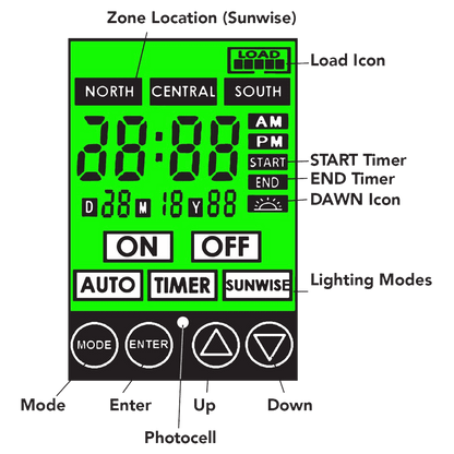 TSP300 300 Watt Low Voltage Transformer with Digital Timer and Photocell