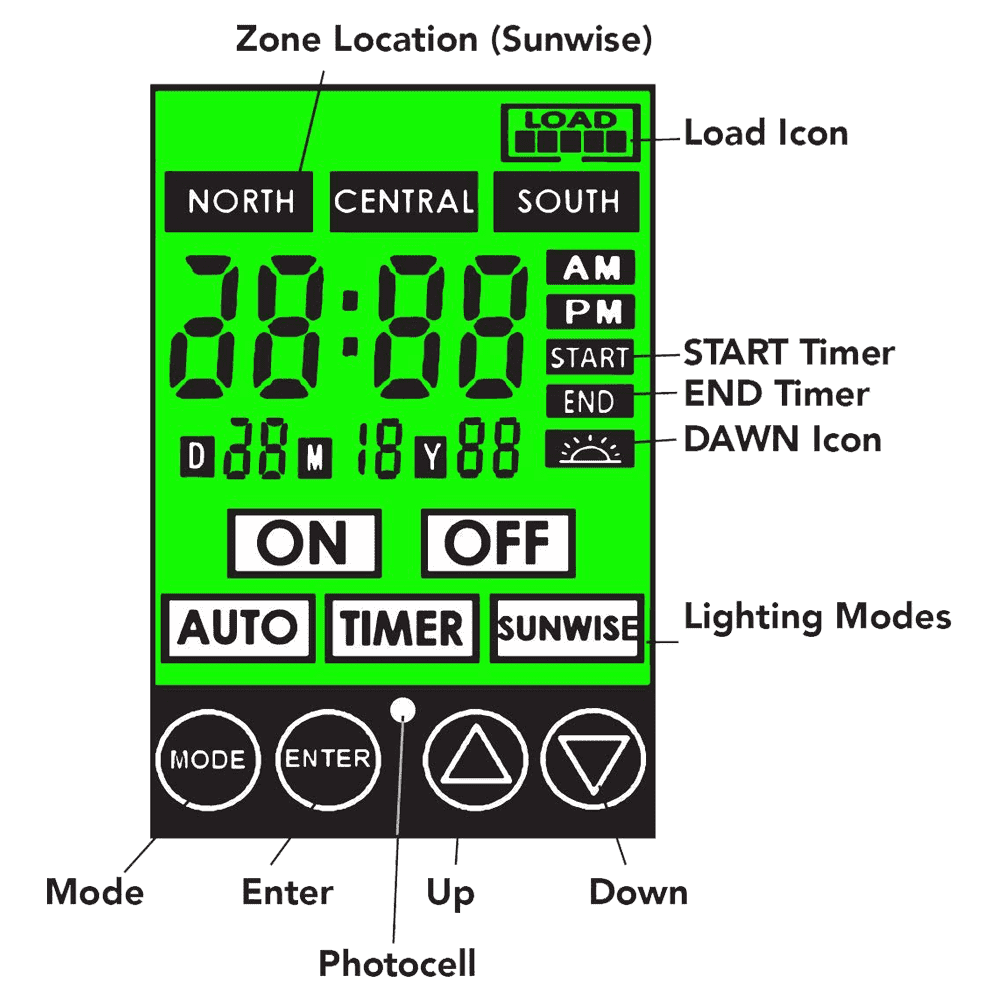 TSP300 300 Watt Low Voltage Transformer with Digital Timer and Photocell