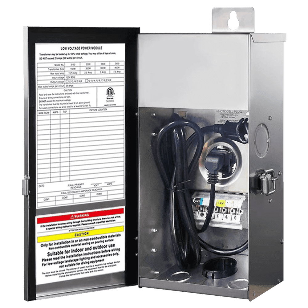 TSR300 300W Multi Tap Low Voltage Manual Transformer IP65 Waterproof - Tampa soil911.com