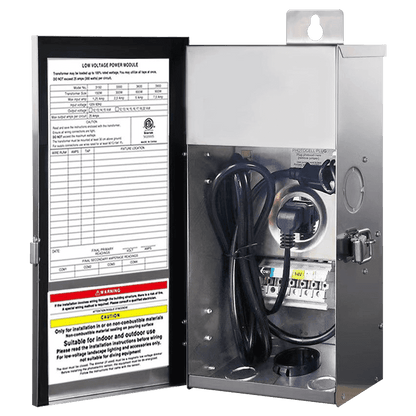 TSR300 300W Multi Tap Low Voltage Manual Transformer IP65 Waterproof - Tampa soil911.com
