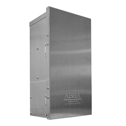 Transformateur basse tension multi-prises TSRPT150, 150W, avec cellule photoélectrique et minuterie à cadran manuelle, étanche IP65 